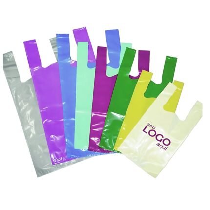 Sacola Plástica Alça Vazada BD Personalizada – Qualidade e Estilo para sua Marca